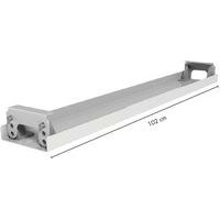 Goulotte inclinable 120 cm Blanc - Image 6