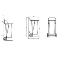 Chariot de collecte KM144903 - Image 2