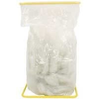 Support sac-poubelle - 400L - Jaune - Manutan - Image 5