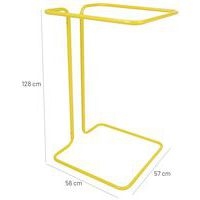 Support sac-poubelle - 400L - Jaune - Manutan - Image 8