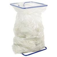 Support sac-poubelle - 400L - Bleu - Manutan - Image 5
