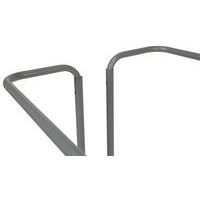 Support sac-poubelle - 400L - Gris - Manutan - Image 4
