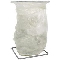 Support sac-poubelle - 400L - Gris - Manutan - Image 6
