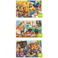 Lot 3 puzzles évolutifs ville 3,5 ans - Image 3