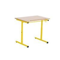 Table réglable Atlas pour handicapé plateau inclinable - Manutan Expert - Image 2