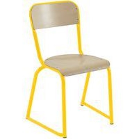 Chaise scolaire 4 pieds Atlas piétement renforcé - Manutan Expert - Image principale