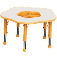 Table Clémence plateau fleur avec bac - Manutan Expert - Image 3