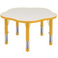 Table Clémence plateau fleur - Manutan Expert - Image 2