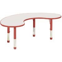 Table Clémence plateau 1/4 de lune - Manutan Expert - Image principale