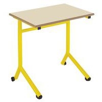 Table Atlas Mobile chants alaisés plateau Beige - Manutan Expert - Image principale