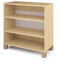 Meuble droit 2 étagères Confetti - finition bouleau - Image principale