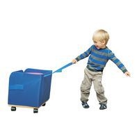 Rangement mobile sur roulettes pour 10 coussins - Image 2