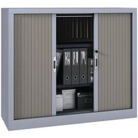 Armoire métal Classique hauteur 102 cm rideaux PVC classé au feu M1 Acial - Image 2