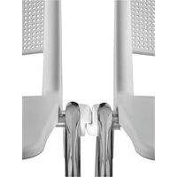 Lot de 2 chaises Match Piètement noir dossier et assise tissu classé M1 - Image 6