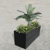 Jardinière Espace rectangulaire plastique recyclé Espace Urbain - Image 3