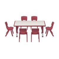 Table Clémence plateau rectangulaire - Manutan Expert - Image 2