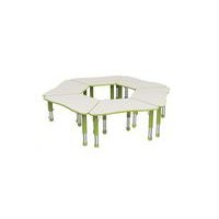 Table Clémence plateau trapèze - Manutan Expert - Image 3