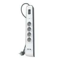 Multiprise parafoudre secteur et USB avec cordon d'alimentation Belkin - Image principale