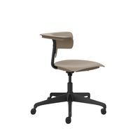 Chaise hauteur réglable Ruckus sur roulettes, assise coloris brun - Image 4