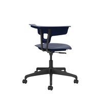 Chaise hauteur réglable Ruckus sur roulettes, assise coloris bleu marine - Image 3