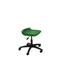 Tabouret technique coque polypropylène sur roulettes - Postura+ - Image 2