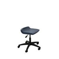 Tabouret technique coque polypropylène sur roulettes - Postura+ - Image 6