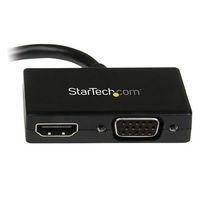 Adaptateur audio/vidéo de voyage-Convertisseur 2-en-1 Mini DisplayPort - Image 2