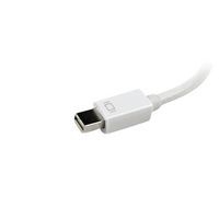 Adaptateur de voyage Mini DisplayPort vers VGA/DVI/HDMI -Blanc - Image 3