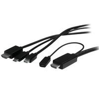Câble adaptateur USB-C, HDMI ou Mini DisplayPort vers HDMI de 2 m - Image 2