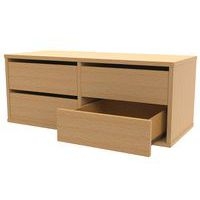 Surmeuble 4 tiroirs hêtre Oscar - Manutan Expert - Image principale