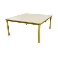 Table informatique Mimizan plateau rectangulaire - Image principale