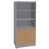 Bibliothèque Quatuor partie basse avec portes - Manutan Expert - Image 3