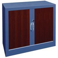 Armoire métal Classique hauteur 69 cm rideaux PVC classé au feu M1 Acial - Image 3