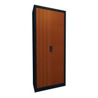 Armoire métal rideaux PVC lame terminale recouverte hauteur 198 cm Acial - Image 4