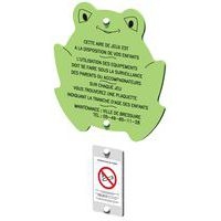 Panneau d'information grenouille - Image principale