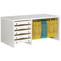 Réhausse de rangement coloris blanc/blanc - Image 2