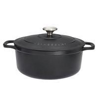 Cocotte en fonte ronde 20 cm Noire - Sublime - CHASSEUR - Image principale