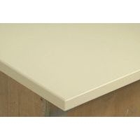 Table Atlas Mobile chants plaqués plateau Beige - Manutan Expert - Image 2