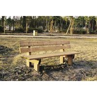 Banc Morvan en pin naturel longueur 195 cm - Image principale