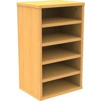 Meuble Octet courrier sans portes coloris hêtre - Manutan Expert - Image principale