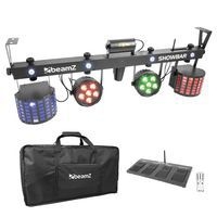 Kit Showbar 2 PARS - 2 Butterflys et Laser R/G DMX IRC - Image principale