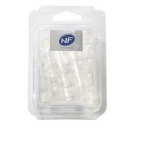 Douilles polycarbonate unies en boite de 6 - Image principale