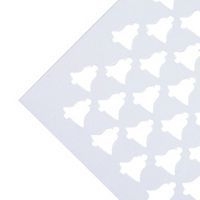 Grille pochoirs à biscuit Cloches - Image principale