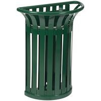 Poubelle murale Tulipe - 35l - vert 6005-Rossignol Pro - Image principale