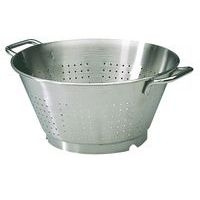 Passoire conique inox fond cerclé - Image principale