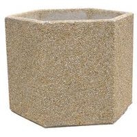Jardinière béton hexagonale - Manutan Expert - Image principale