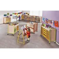 Meuble à dessin 15 cases Chloé format raisin - Mobidecor - Image 2