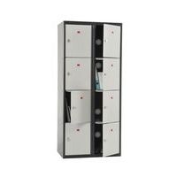 Armoire vestiaire multicasiers non visitables 8 casiers - Image principale