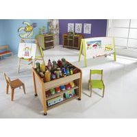 Chevalet Lili -  Piétement matériau: Hêtre - Image 2