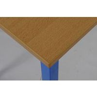 Table 4 pieds Basic chants plaqués plateau hêtre - Image 2